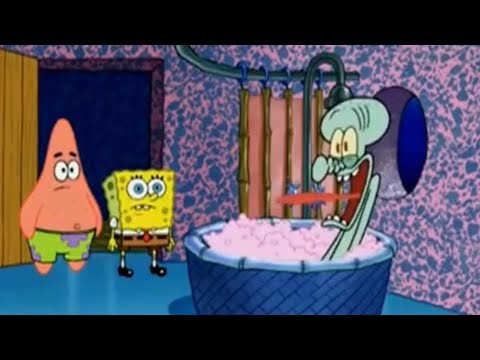 Squidward Getting Mad/Screaming for 6 Minutes
