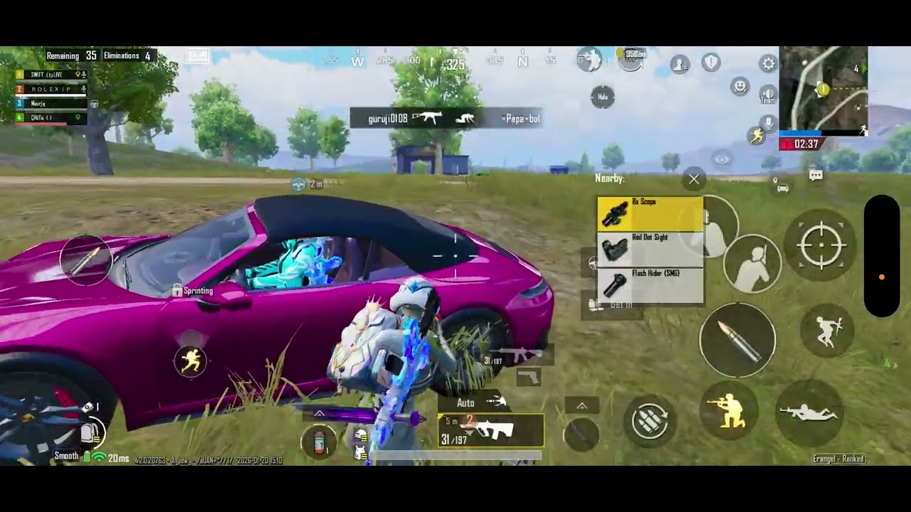 Chicken dinner BGMI 4.2 Gameplay