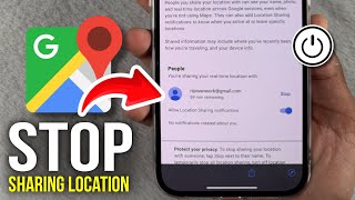 How to Stop Sharing Location in Google Maps - 2025