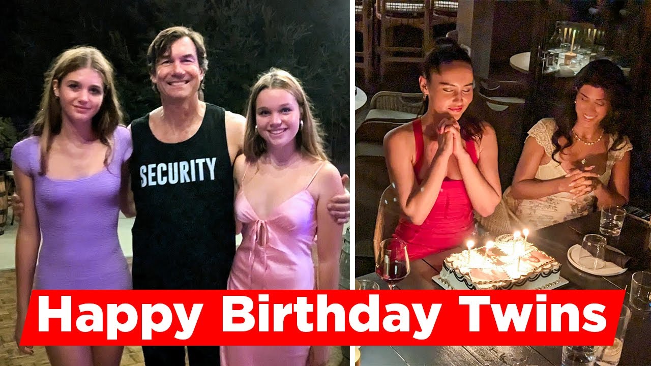 Jerry O'connell And Rebecca Romijn Celebrate Their Twin's Daughters