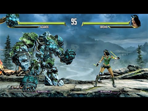 Aganos vs Orchid (Very Hard) - Killer Instinct