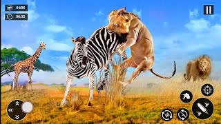Wild Lion Games 2021: New Games 2021 offline || jungle lion simulation screenshot 5