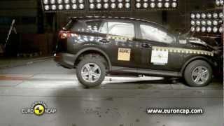 NEW Toyota RAV4 - 2013 Crash Test Euro NCAP