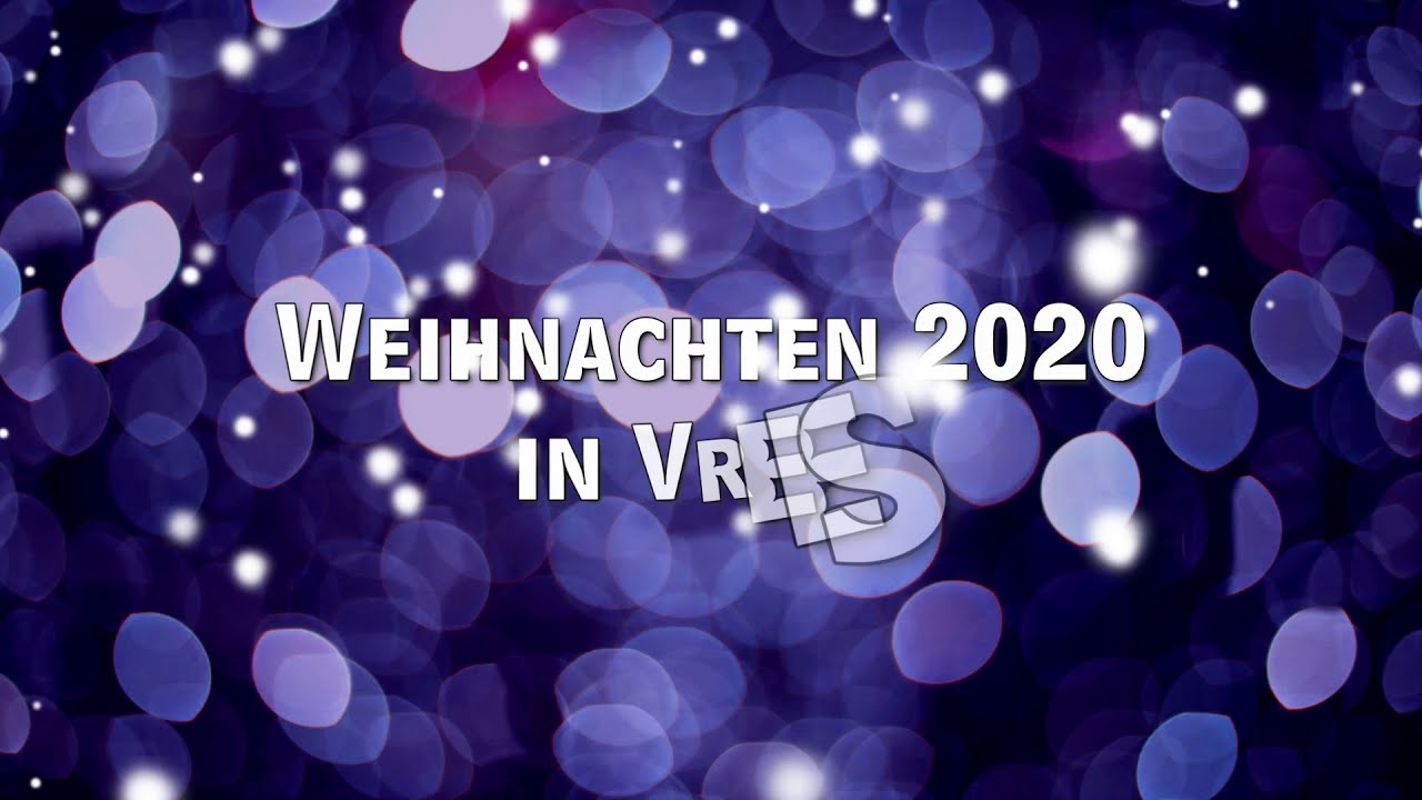 Weihnachten 2020 am Dorfteich in Vrees