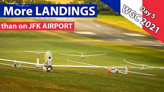 More LANDINGS per minute than on JFK AIRPORT | World Gliding Championships Day 5
