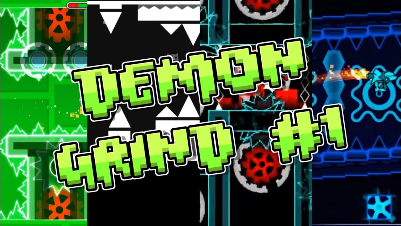Geometry Dash - Demon Grind #1 - YouTube