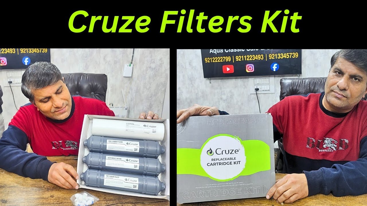Cruze Ro sediment, Carbon And Post Carbon Service Kit # Cruze Gold ro filters# Best carbon