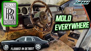 Tearing Apart The NASTIEST Rolls Royce Phantom Flood Car: Can The Interior Be Saved?