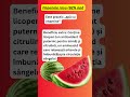Pepenele roșu – hidratare dulce și răcoritoare HidratareNaturala #Fructe #Licopen #Vara #Sanatate