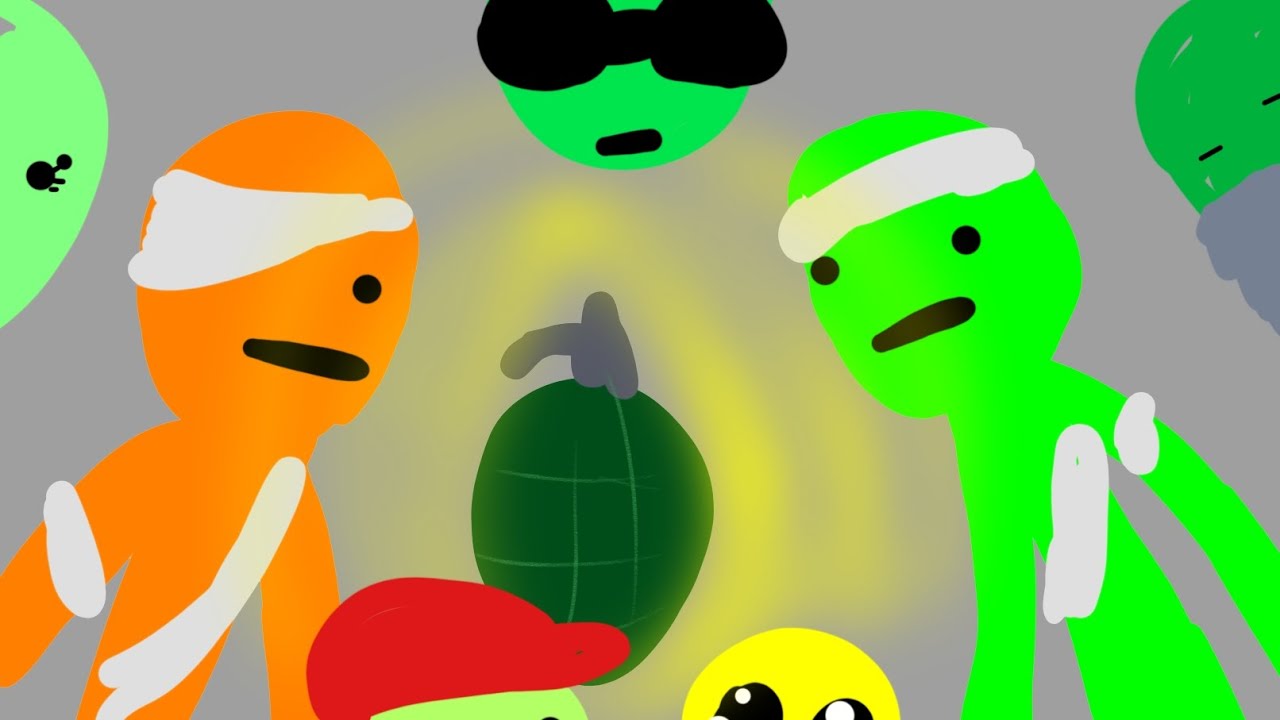 Pumpkin and Melon testing explosives on Melon's family Melon