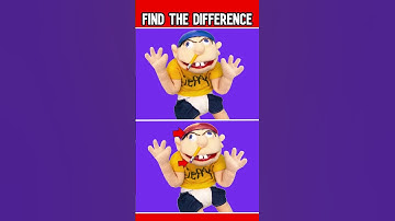 Find The Difference: SML Jeffy Edition!