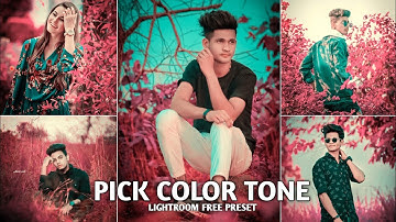 PINK TONE - Lightroom Mobile Photo Editing Tutorial | Lightroom Pink Tone Presets | Free Download |