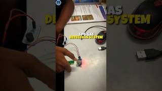 LPG Gas Leakage Detection System #arduino #experiment #diy #engineering #schoolproject #shortsviral