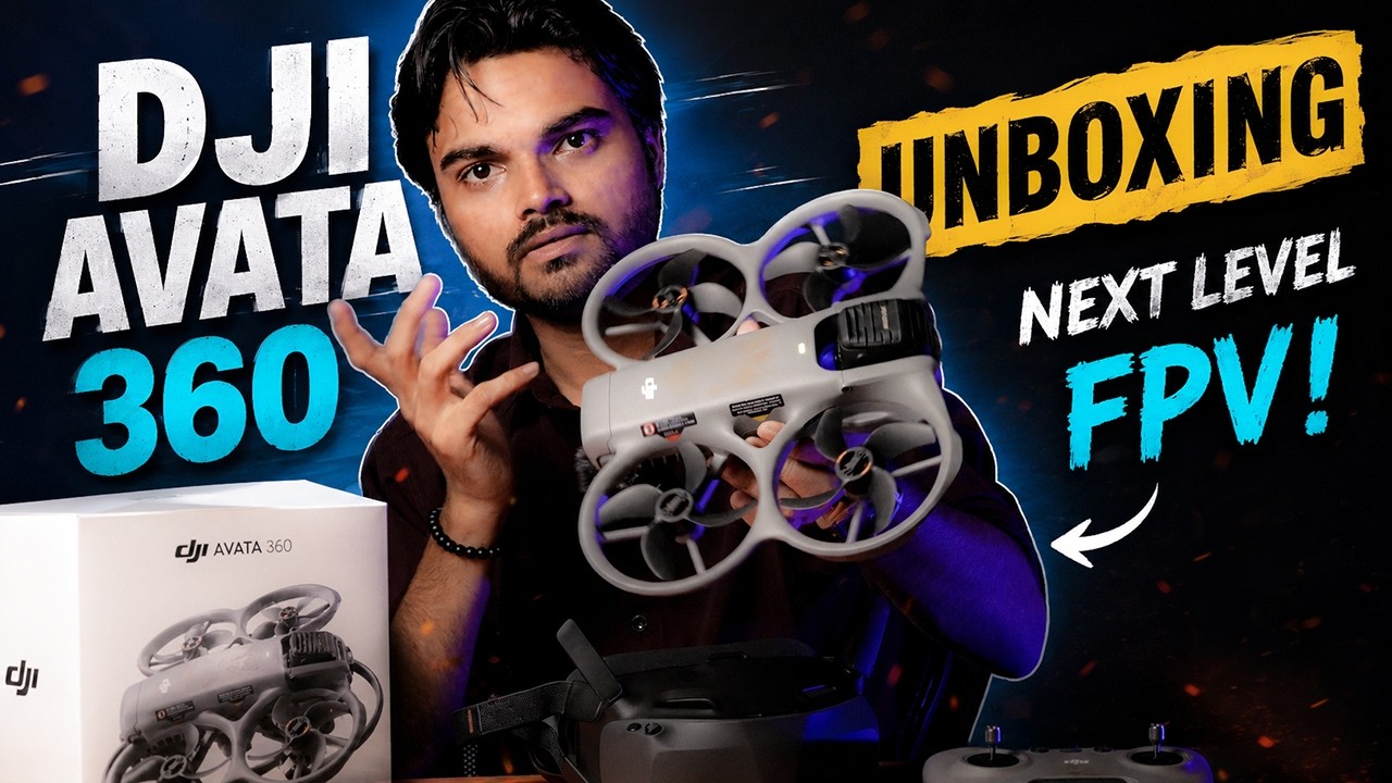 DJI Avata 360 First Look | Unboxing.
