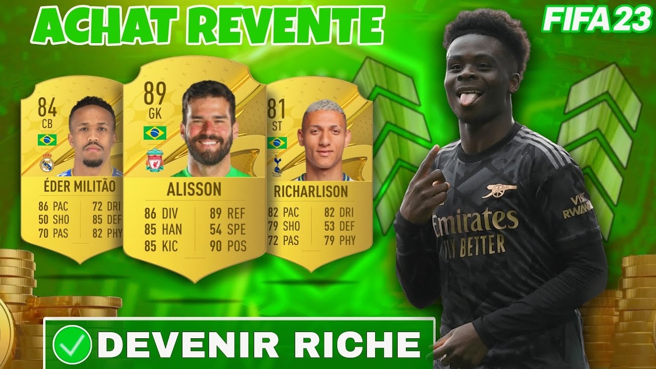 FUT 23 📈| ACHAT REVENTE |📉 ÉNORME COMBO TECH 59 POUR DEVENIR RICHE sur FUT 23 !