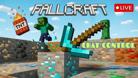 [ChatcontrolGame] 3D NEW Falling pickaxe tnt #shortvideo #chatcontrol