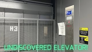 Never Seen Before! MASSIVE Hydraulic Freight Elevator | Hilton Atlanta | Downtown Atlanta, GA