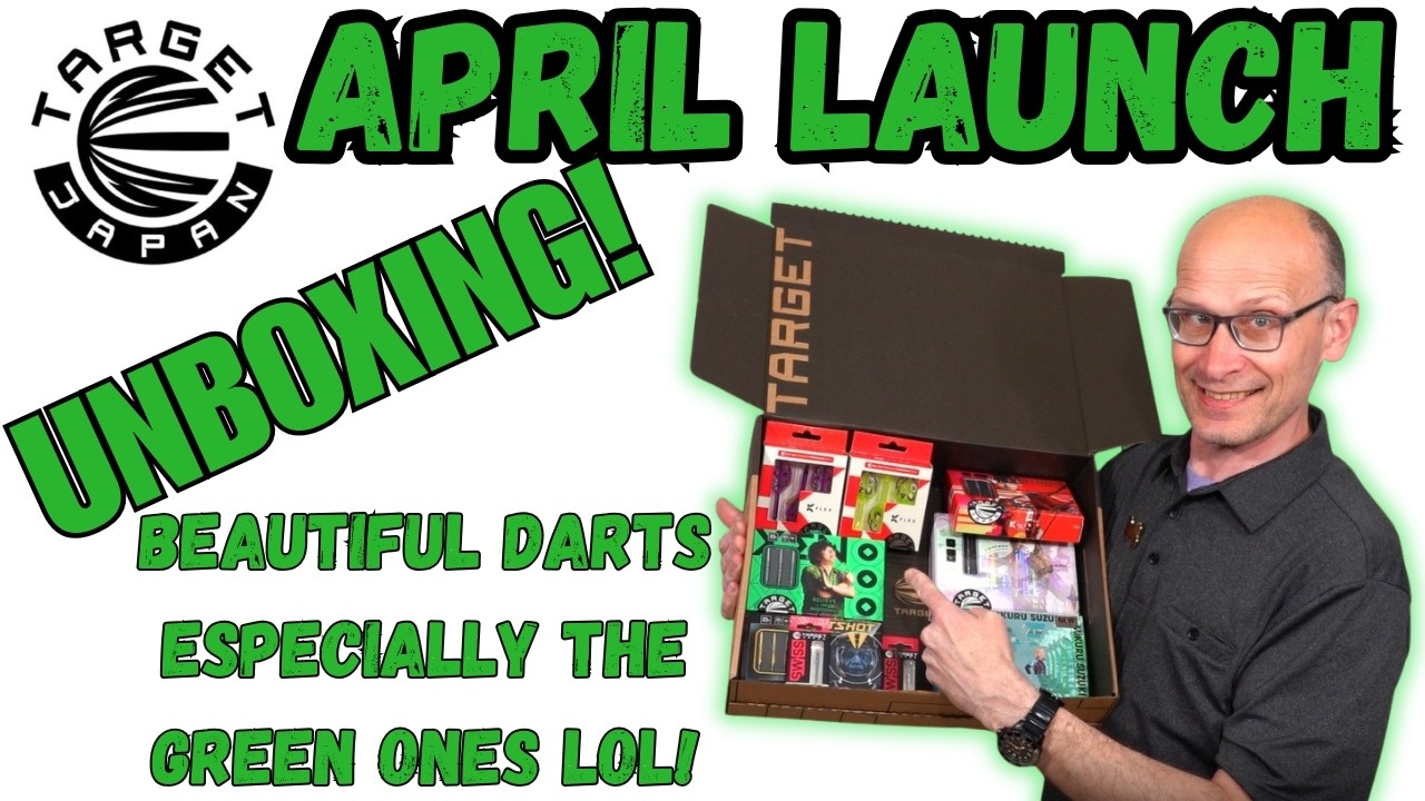 Target Darts Japan April Drop Unboxing Preview - YouTube