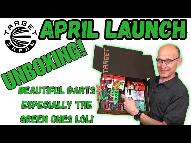 Target Darts Japan April Drop Unboxing Preview - YouTube