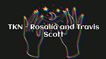 Rosalia and Travis Scott  | TKN | Lyrics ♫