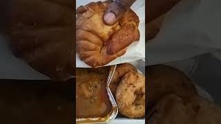 Vada sambar Pongal chutney bread butter air india veg breakfast shortsvideoviraltiffintrending