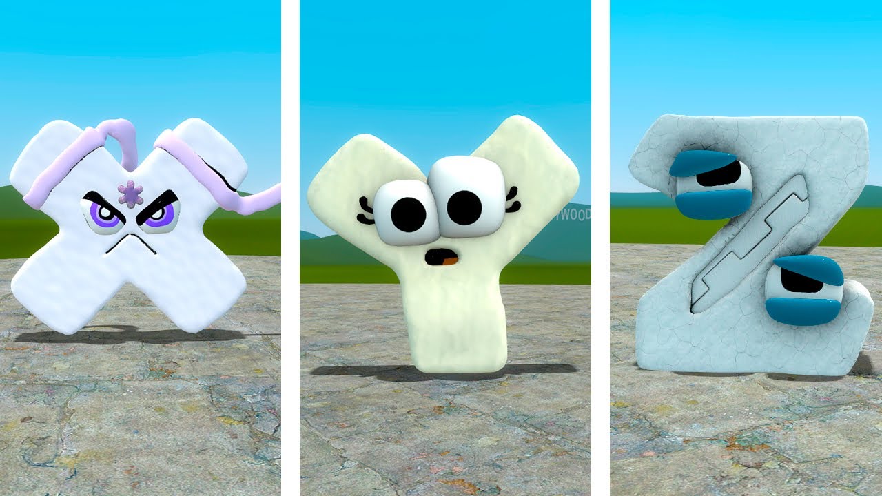 PLAYING FOR ALL THE LETTERS OF ALPHABET LORE IN GARRY'S MOD - YouTube