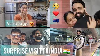 SURPRISE VISIT TO INDIA FROM🇳🇿NEWZEALAND🇳🇿 || AFTER 3 YEAR || EMOTIONAL MOMENT || KARAN SETHI VLOGS