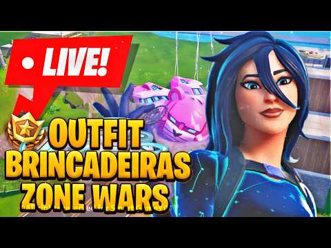 🔴SORTEIO, PILLARS, ZONE | JOGANDO COM INSCRITOS | LIVE FORTNITE AO VIVO