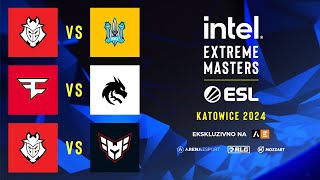 IEM KATOWICE 2024 - GRUPNA FAZA - G2 Esports vs Monte | FaZe vs Spirit | G2 Esports vs Heroic