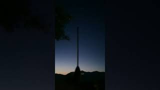 ISS repeater in a hot evening of midsummer