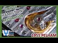 Vintage 1955 Hamilton Pelham Watch Restoration - American Made Caliber 753