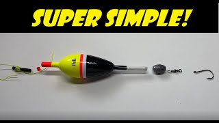 How to Rig a SLIP BOBBER for Trout (EASY+EFFECTIVE)