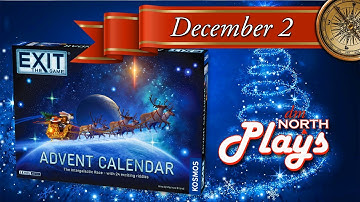 Exit The Game 2025 Advent Calendar: The Intergalactic Race (December 2) Board Game Gameplay