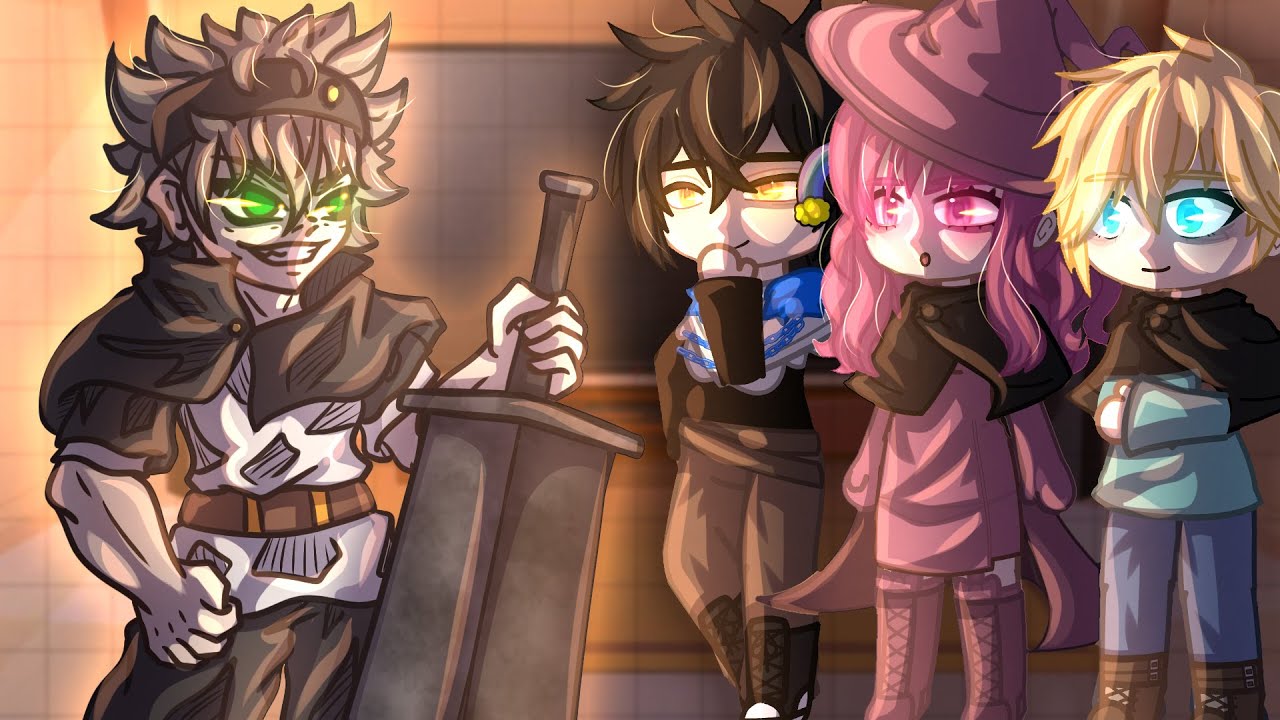 Black Clover React To Asta // Gacha React