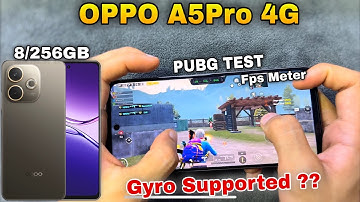 OPPO A5 Pro Pubg Test !!😰🤯 | Oppo A5 Pro Pubg Graphics Test | Battery Test | Gyro & Fps Test