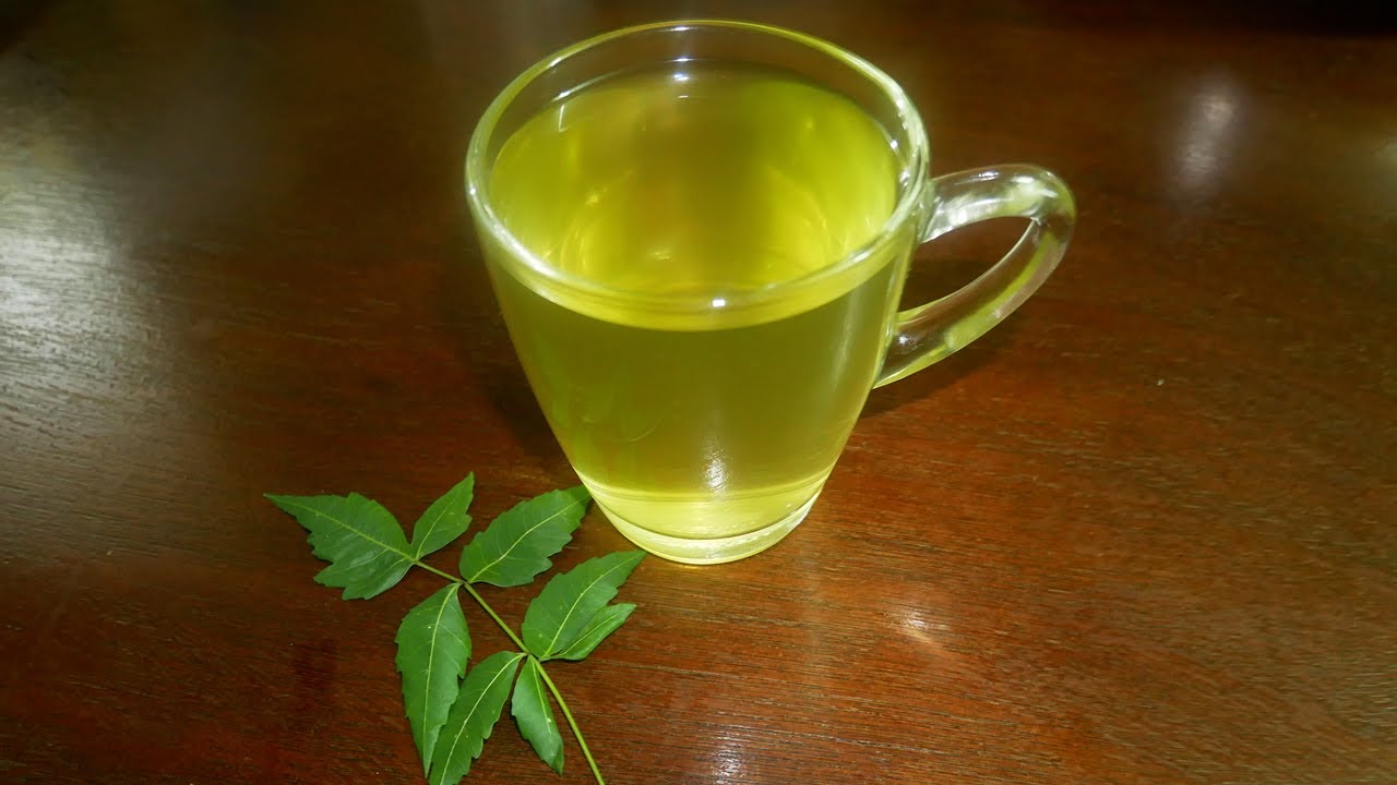Neem Ginger Tea Recipe | Homemade Neem Leaves Tea Benefits | Healthy Neem Tea / Immunity Booster