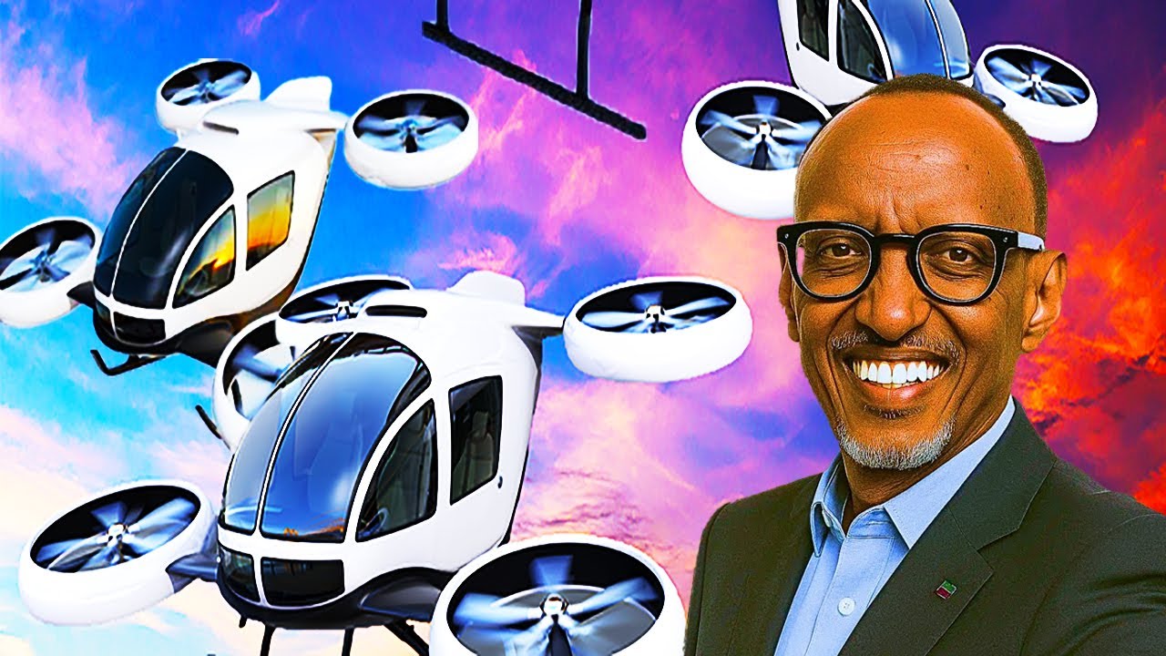 Africa's First FLYING DRONE Launched In Rwanda - YouTube