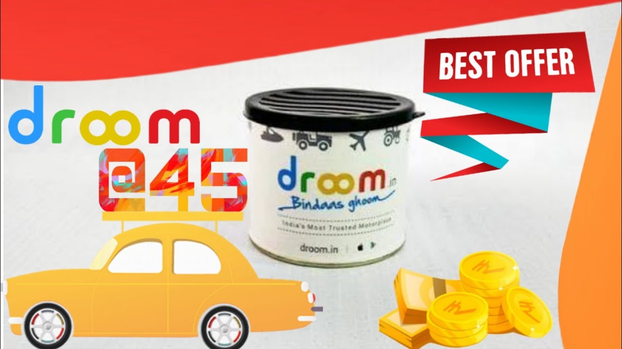 Droom Car Perfume @45 only | Droom Big Loot Car Perfume