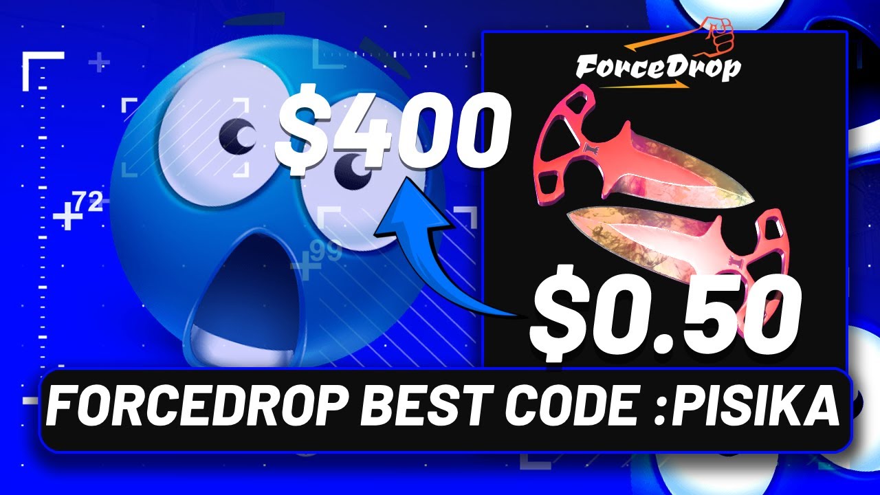 GOT A KNIFE FROM 10$ CASE AT FORCEDROP! FORCEDROP PROMO