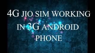4G JIO SIM IN 3G SAMSUNG PHONES screenshot 5