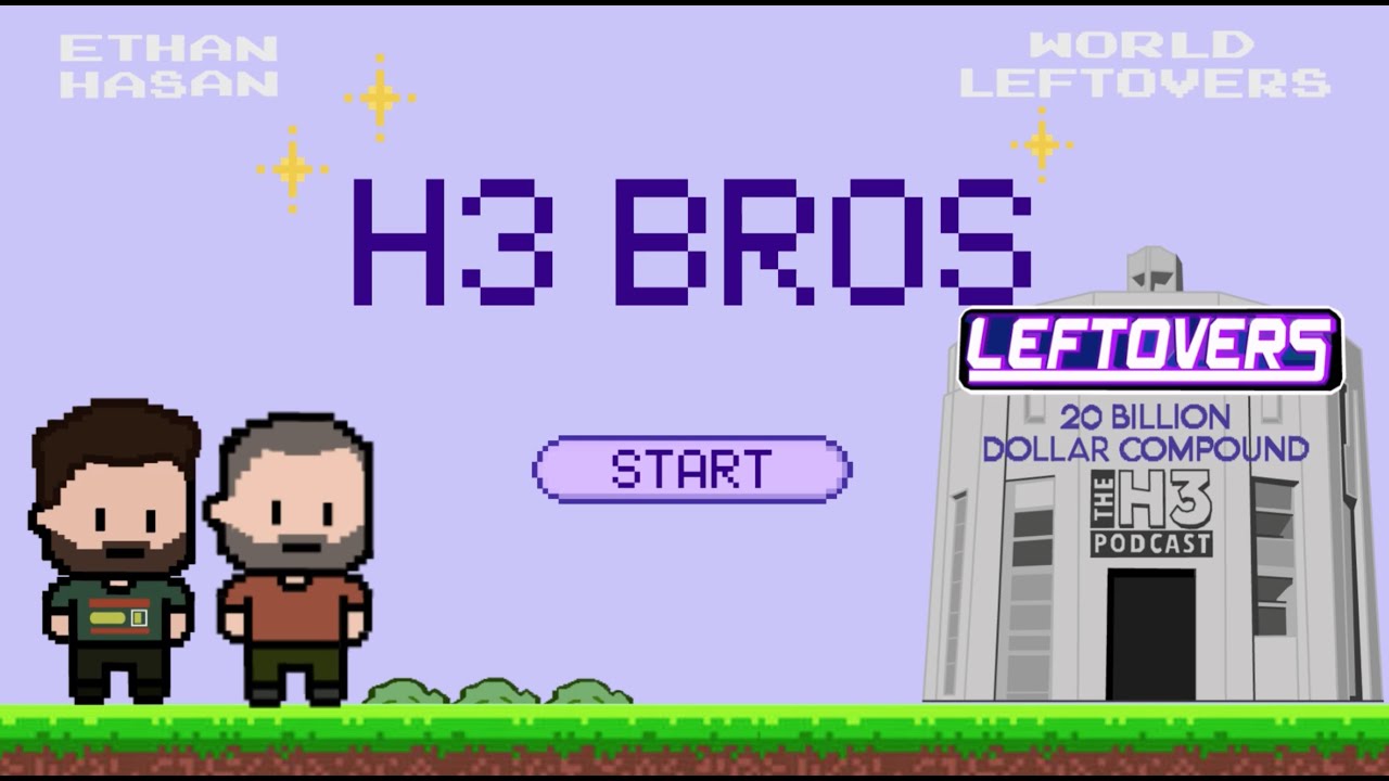 Super H3 Bros Leftovers | 2 Player Full Gameplay