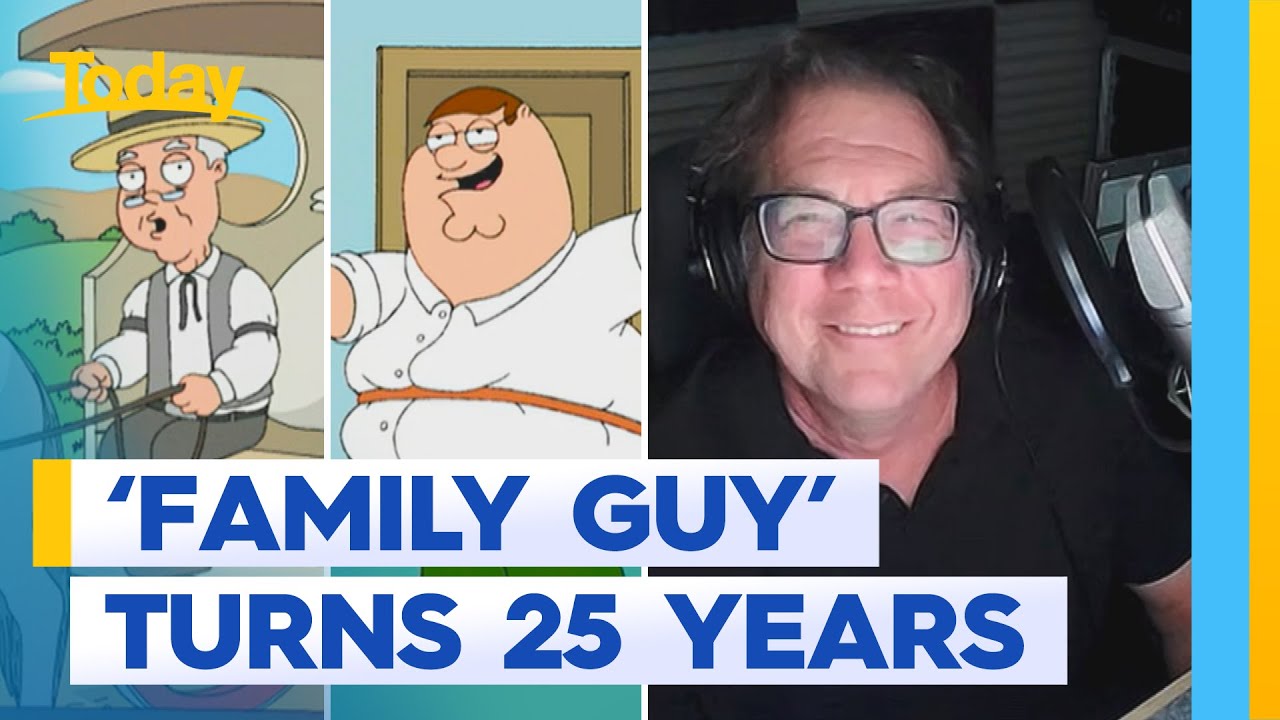 Family Guy celebrates 25 years | Today Show Australia