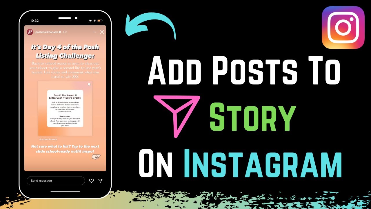 How to Share Instagram Posts to Story ! - YouTube