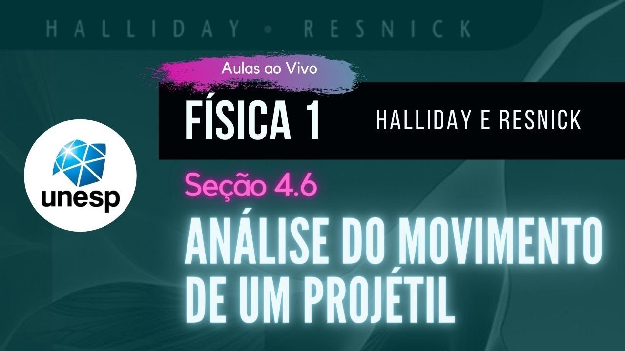 4.6 - Análise do Movimento de um Projétil