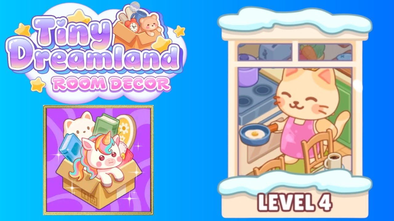 Tiny dreamland room decor level 4 solution walkthrough 