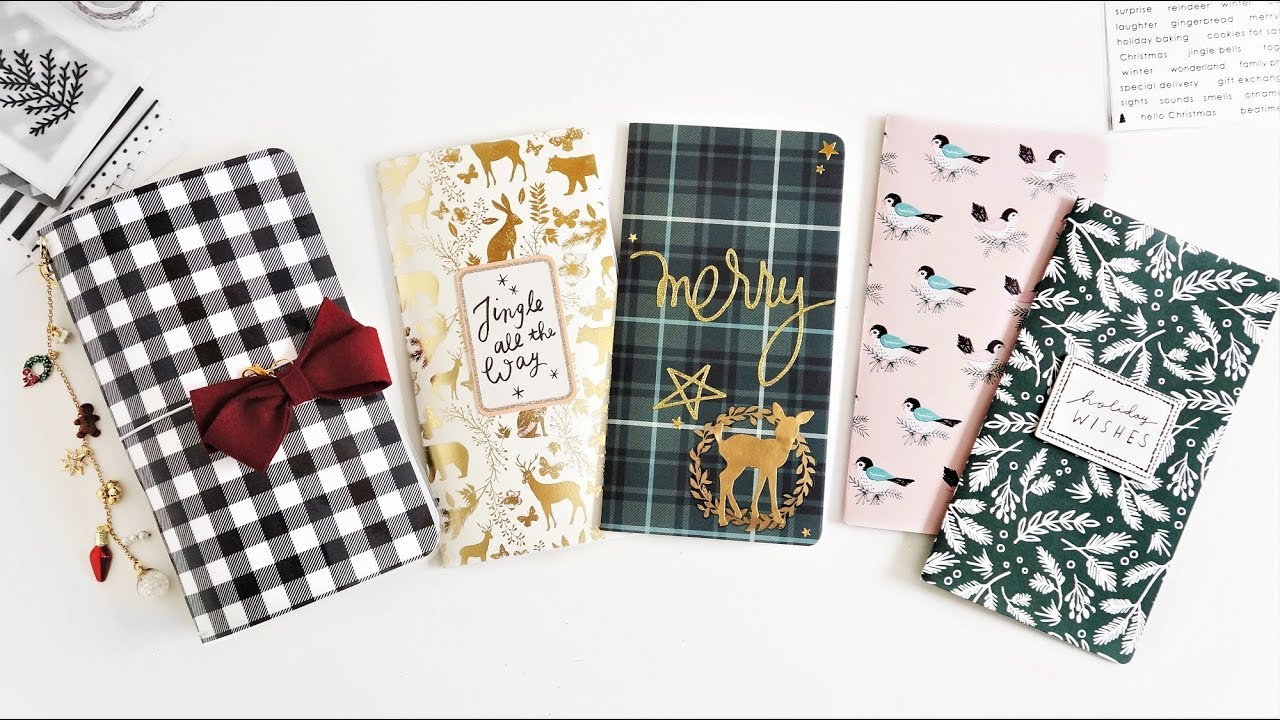 DIY December Daily TN Inserts Travelers Notebook