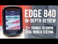 Garmin Edge 840 Series In-Depth Review: 21  Things To Know!