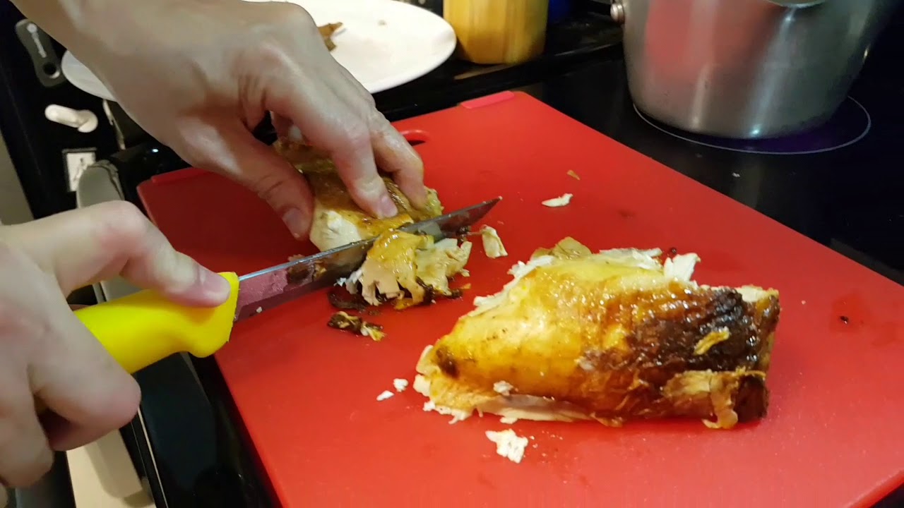 How to Carve a Rotisserie Chicken - YouTube