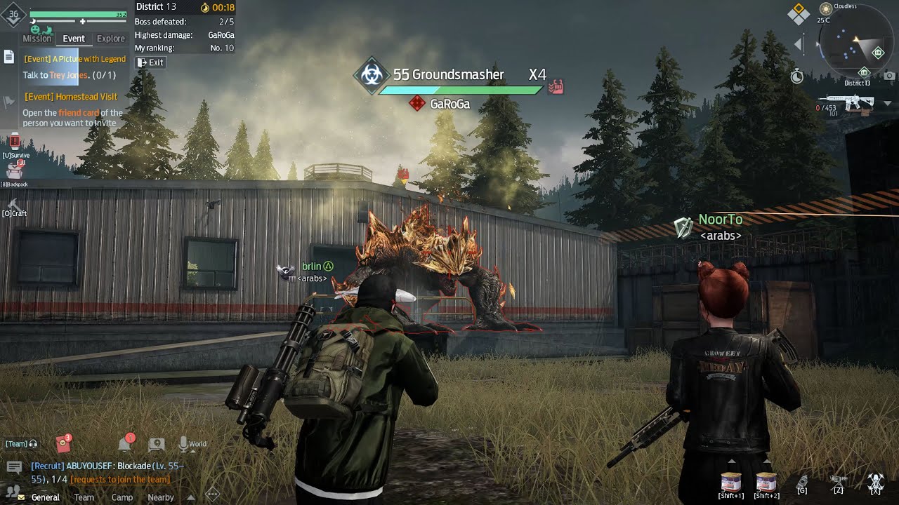 Undawn Online (4K) - Gameplay Part 10 - Boss 55 GroundsMasher