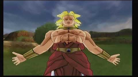 Dragon Ball Z: Budokai Tenkaichi 3 (Wii) Broly Super Saiyan vs Trunks Super Saiyan